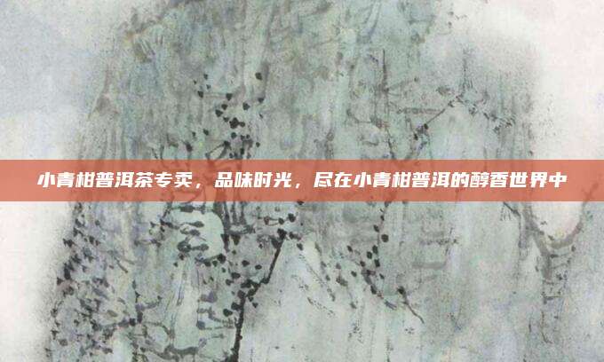 小青柑普洱茶专卖，品味时光，尽在小青柑普洱的醇香世界中