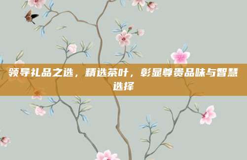 领导礼品之选，精选茶叶，彰显尊贵品味与智慧选择