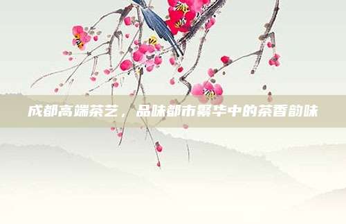 成都高端茶艺,品味都市繁华中的茶香韵味