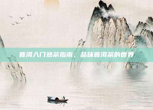 普洱入门熟茶指南，品味普洱茶的世界