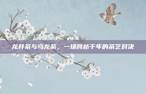 龙井茶与乌龙茶，一场跨越千年的茶艺对决