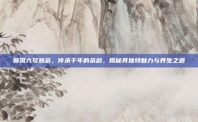普洱六号熟茶，传承千年的茶韵，揭秘其独特魅力与养生之道