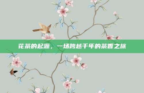 花茶的起源，一场跨越千年的茶香之旅
