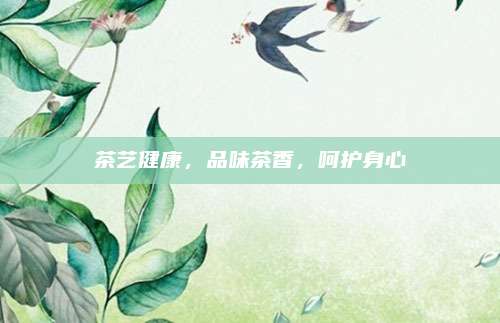 茶艺健康，品味茶香，呵护身心