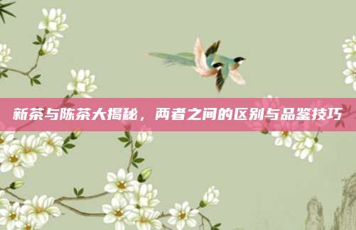 新茶与陈茶大揭秘,两者之间的区别与品鉴技巧
