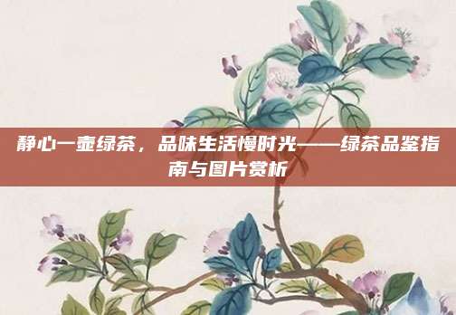 静心一壶绿茶,品味生活慢时光——绿茶品鉴指南与图片赏析