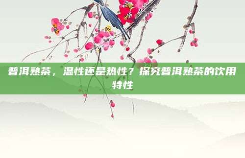 普洱熟茶，温性还是热性？探究普洱熟茶的饮用特性