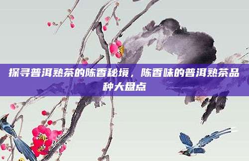 探寻普洱熟茶的陈香秘境，陈香味的普洱熟茶品种大盘点