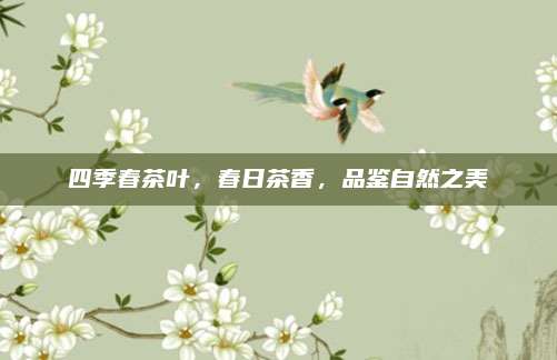 四季春茶叶，春日茶香，品鉴自然之美