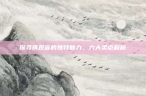 探寻铁观音的独特魅力,六大卖点解析