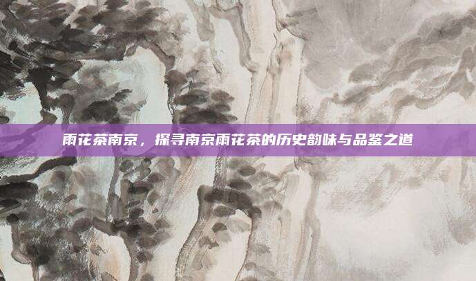 雨花茶南京，探寻南京雨花茶的历史韵味与品鉴之道