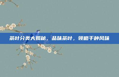 茶叶分类大揭秘,品味茶叶,领略千种风味