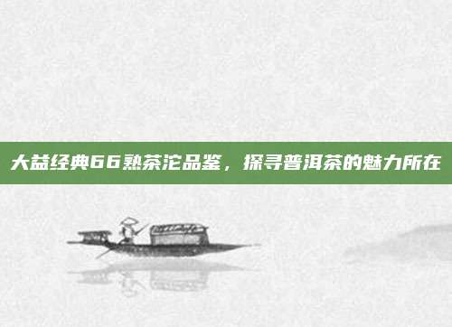 大益经典66熟茶沱品鉴，探寻普洱茶的魅力所在